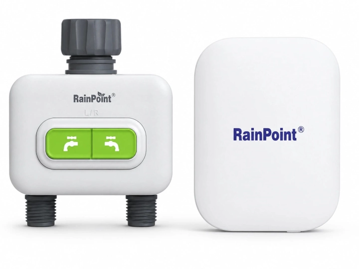 Sterownik Nawadniania RainPoint WiFi 2-Strefowy HTV213 + HWG023